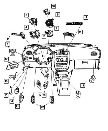 Sensor del Pedal de Freno - Mopar (5083344AA) - Image 4