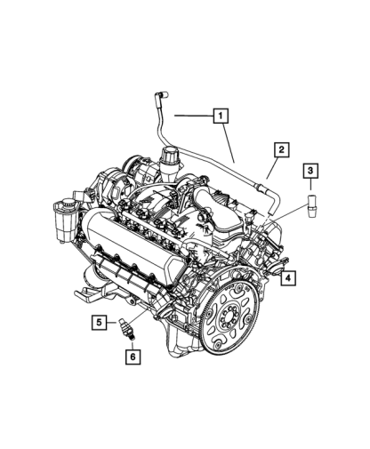 Tubo de Manifiesto de Ventilación de Cárter a Admisión - Mopar (53032617AF) - Image 7