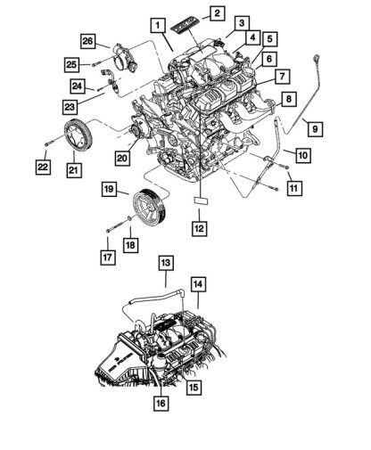 Cuerpo del acelerador - Mopar (4861661AB) - Image 7