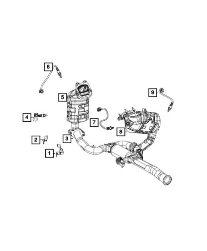 Sensor De Oxigeno -Mopar (5149180AA) - Image 3