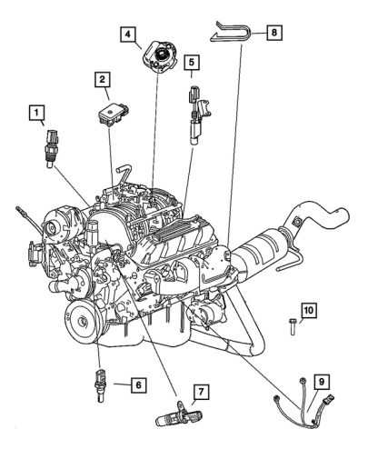 Sensor de Posición del Cigüeñal - Mopar (56028666AB) - Image 5