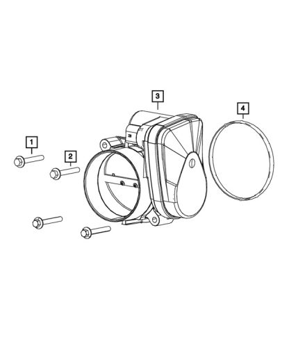 Cuerpo del acelerador - Mopar (4591847AC) - Image 12