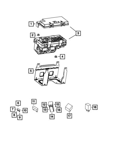 Mini Relay - Mopar (4692141AA) - Image 5