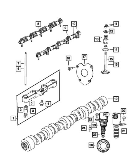 Sensor MDS - Mopar (53022298AA) - Image 2