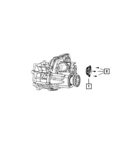 Sensor de Posición de Caso de Transferencia - Mopar (68071234AA) - Image 3