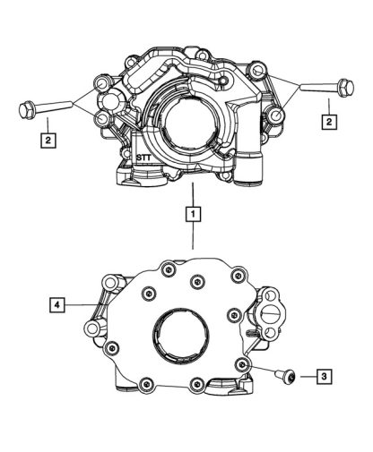 Bomba de Aceite del Motor - Mopar (53021622BH) - Image 5