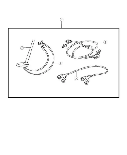 Mástil de antena - Mopar (5064710AA) - Image 6