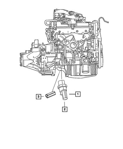 Switch de Interruptor de Presión de Aceite - Mopar (68003360AA) - Image 4