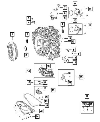 Sensor de Revolución Secundaria - Mopar (5189840AB) - Image 4
