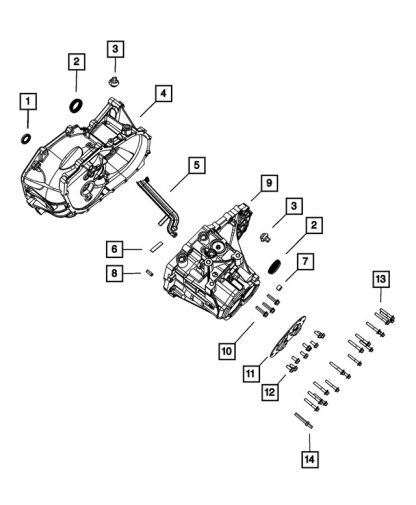 Eje de transmisión con sello - Mopar (5189989AA) - Image 3