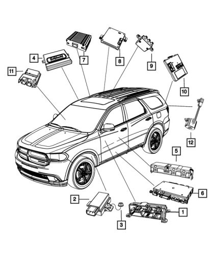 Módulo de Control de Casos de Transferencia - Mopar (56029423AH) - Image 3