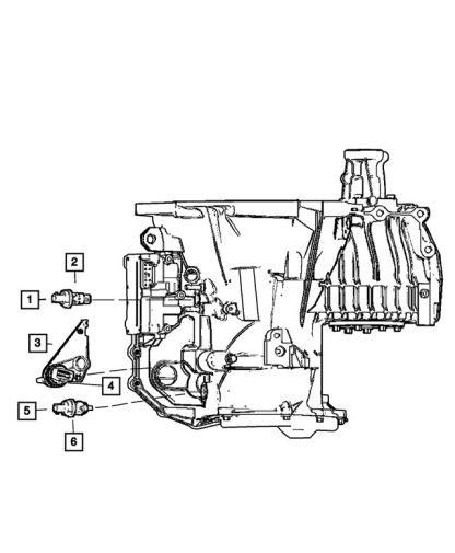 Sensor de Palanca de Válvula Manual - Mopar (4659677AC) - Image 8