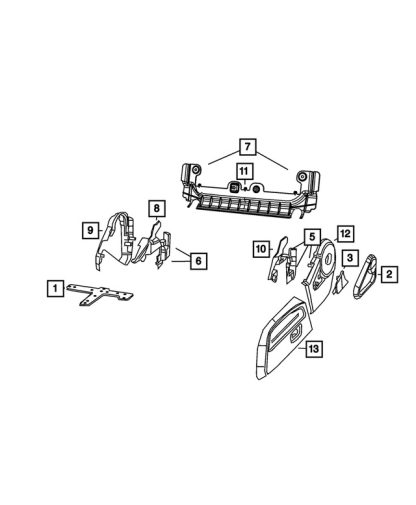Protector de asiento - Mopar (1JU811DVAA) - Image 3