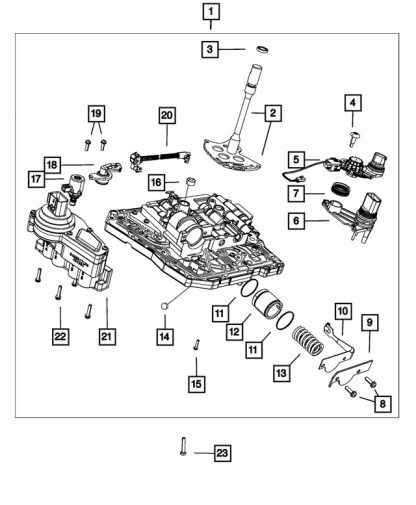 Paquete de Solenoide de Cuerpo de Válvula - Mopar (4800171AA) - Image 3