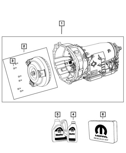 Aceite de Caja de Transmisión automática Atf+4 Fluid - Mopar(68218057AB) - Image 2