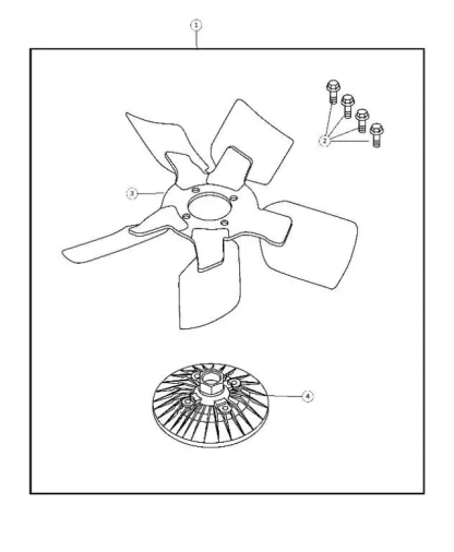 Fan Drive Embrague Viscoso - Mopar (55038106AA) - Image 5