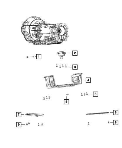 Aislador de Montaje de Transmisión - Mopar (68110244AE) - Image 2