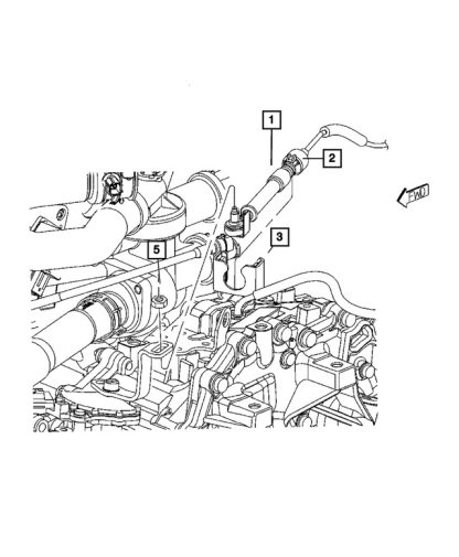 Cable de cambio - Mopar (68024360AB) - Image 4