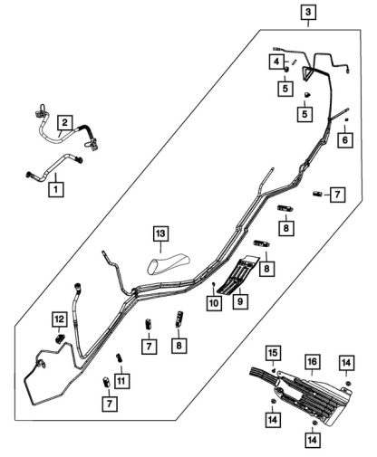 Suministro de Combustible - Mopar (68492488AB) - Image 2